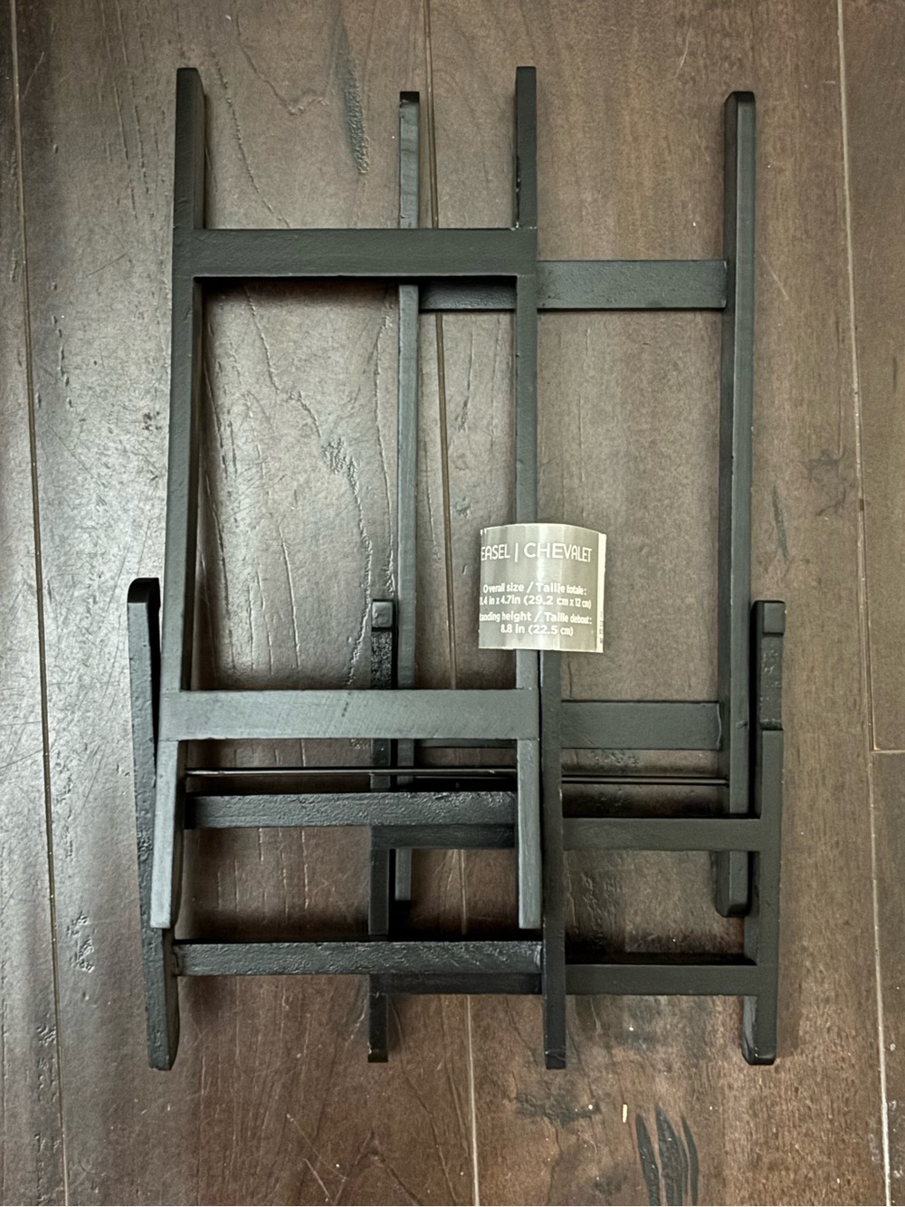 Studio Décor Tabletop Easel set of 2 in black